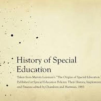 Timeline: History of Special Education