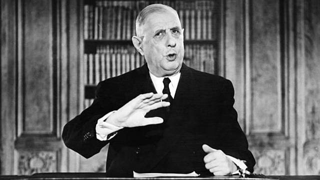 De Gaulle Accepts Offer to Lead during Crisis