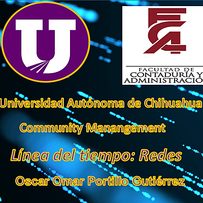 Timeline: Redes. Universidad Autónoma de Chihuahua. Facultad de Administración, Contaduría y Economía. Por Oscar O. Portillo Gutiérrez con matricula no. 326698. Asesora Alma Lilia Sapien Aguilar. 05 de septiembre del 2020.