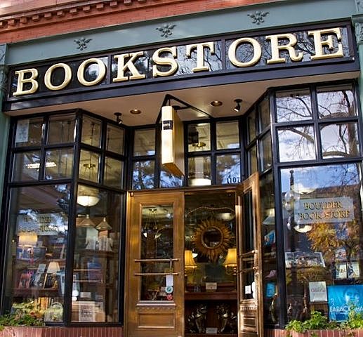The first bookstore was opened