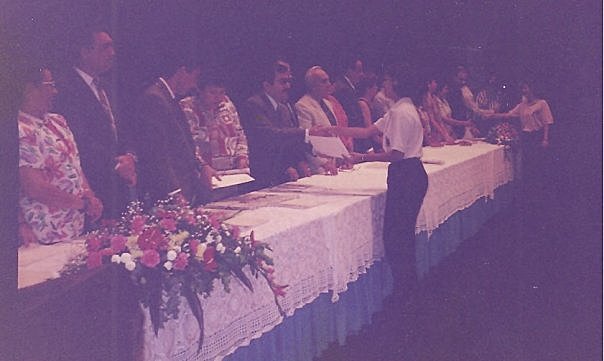 Último año de bachillerato.