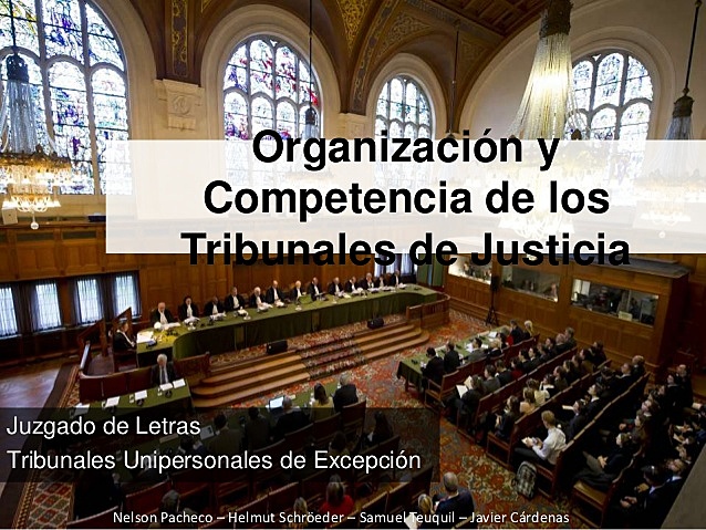 Otorgan  jurisdicción los Jueces de Letras