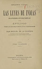 LEYES DE INDIAS