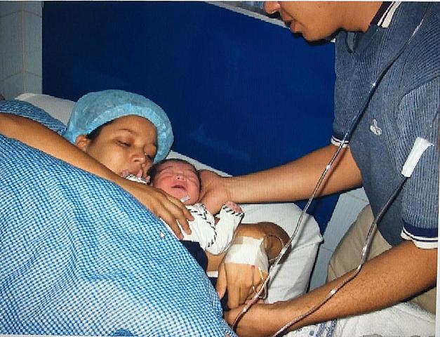 Me convertí en mamá.