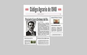 CÓDIGO AGRARIO DE 1940