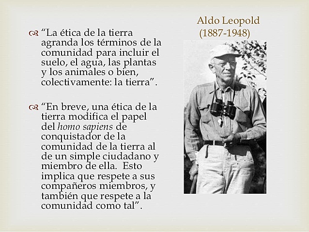 Artículo publicado por Aldo Leopold