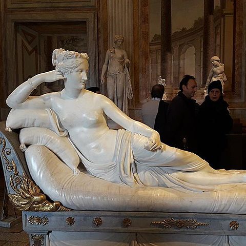Paolina Borghese come Venere vincitrice
