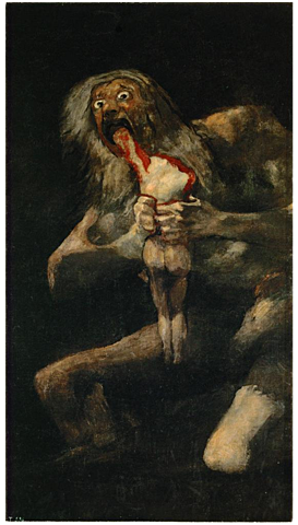 Saturno divora un figlio