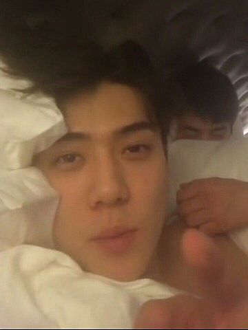 Instagram Live (in bed)