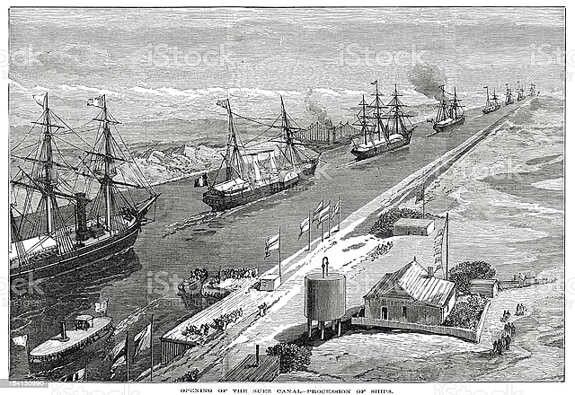 Apertura del Canal de Suez