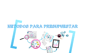 Metodo de presupuestar