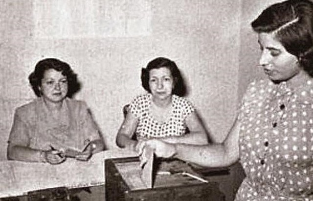 Voto femenino en Nicaragua