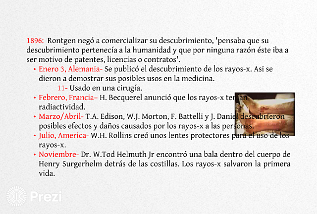 Rayos x y el embarazo América, W.H. Rollins anunció que los rayos x pueden afectar a los fetos.