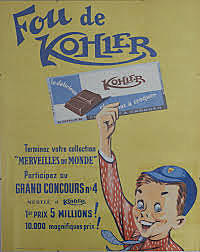 Chocolate con avellanas .