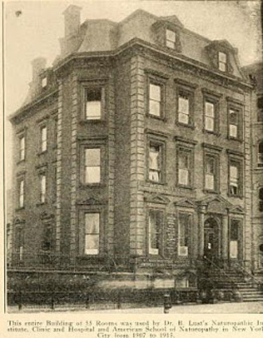 Se fundo la escuela de medicina natural siglo xx