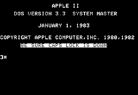 Apple DOS 3.1