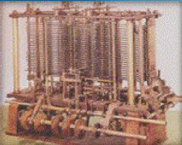 1833 1era Computadora Mecanica