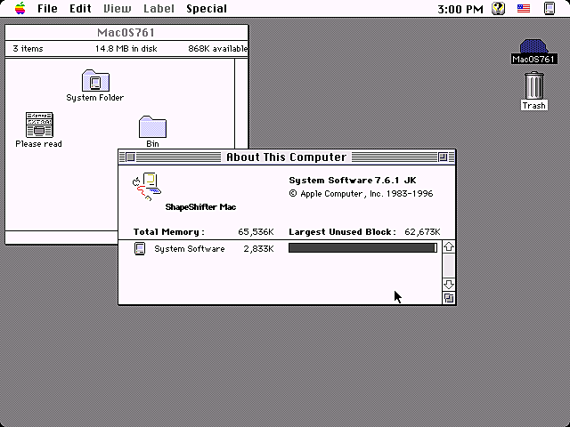 Mac OS 7.6