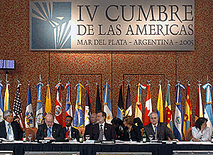 Cuarta Cumbre de America.