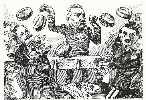 Porfirio Díaz instaura una cuota