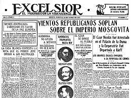 Periódico "Excélsior"
