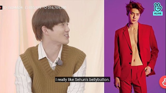 [KJM] Exo Love Shot Vlive