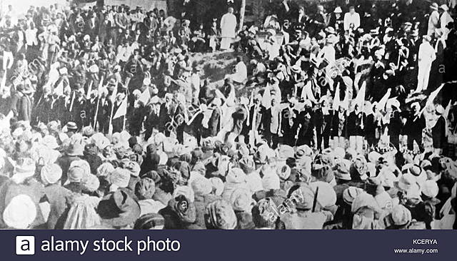 Ley que obligaba a todos los indios a registrarse.