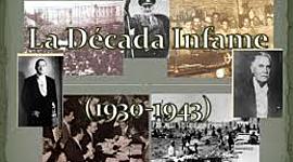 Timeline: La década infame