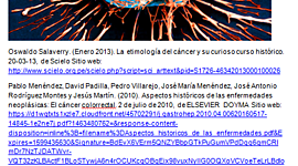 Timeline: Historia del Cáncer