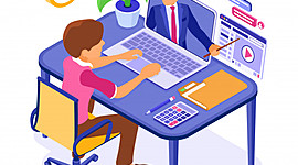 Timeline: Evolución de la educación a distancia.