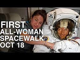 All women space walk completed