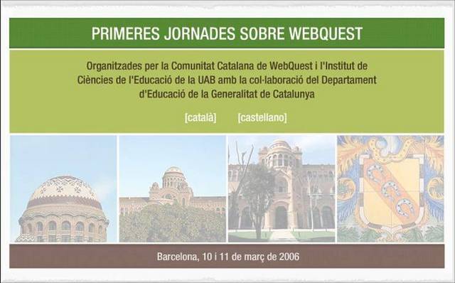 PRIMERES JORNADES WEBQUEST