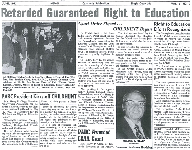 PARC vs. The Commonwealth of Pennsylvania