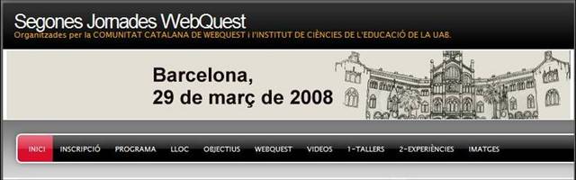 SEGONES JORNADES WEBQUEST