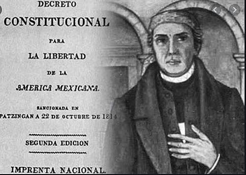 Antecedentes en México. Declaración de Apatzingan