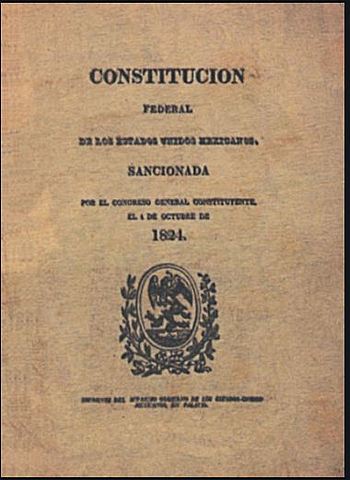 Se crea la Constitución de 1824