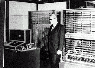 Цифровая вычислительная машина с использованием двоичной системы