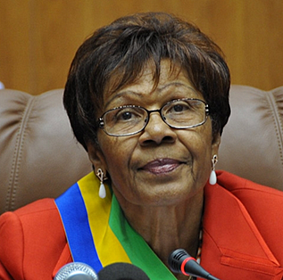 Rose Francine Rogombé president