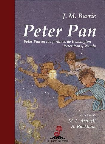Novela Peter Pan en los jardines de Kensingston