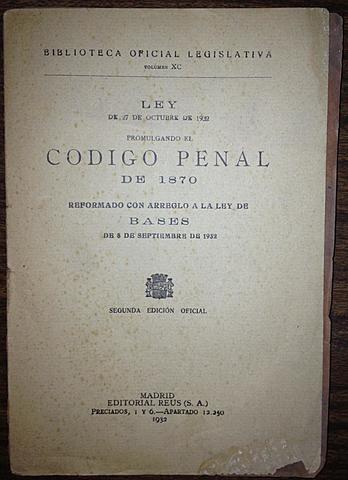 Código Penal de 1870