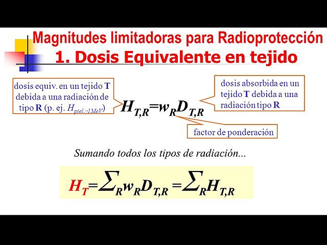1991 Evento 4 Magnitudes, Unidades de Radiacion Utilizadas