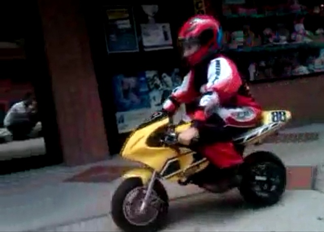 Empiezo a manejar moto