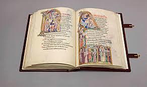 Psalterio: 1er libro fechado, a colores y firmado