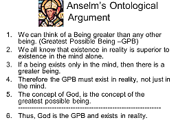 Ontological proof