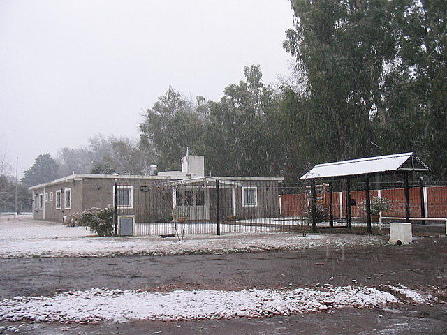 ¡Nos sorprendió la nieve!