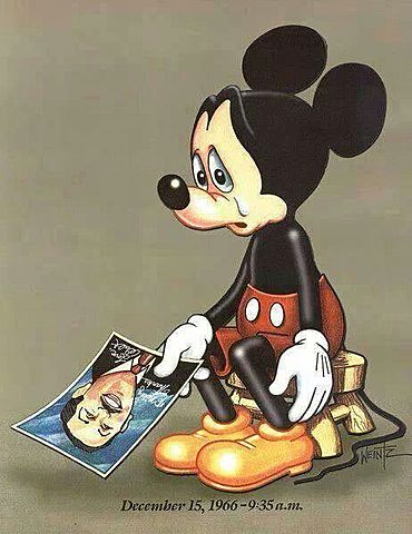 The died of Walt Disney