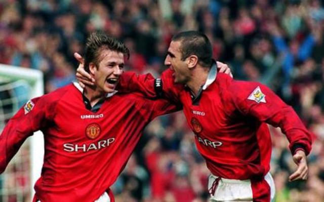 BECKHAM DEBUTS FOR MANCHESTER UNITED