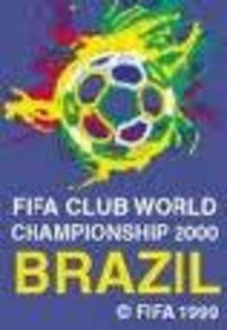 FIRST FIFA CLUB WORLD CUP. HELD IN BRAZIL