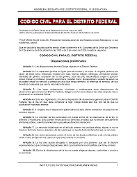 Nuevas Reformas al código civil del Df