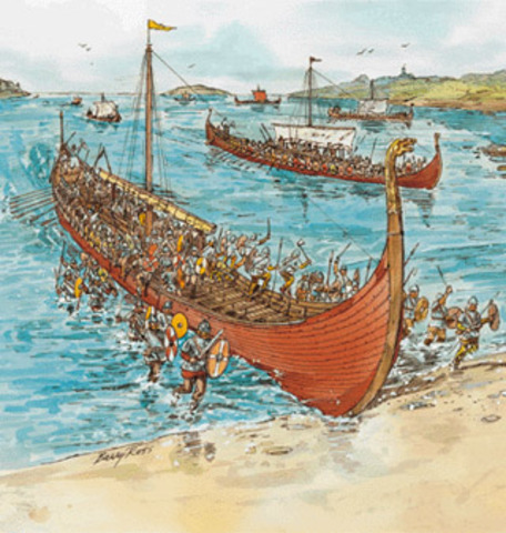 Vikings Start Raiding Europe